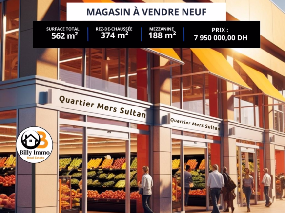 Magasin à vendre Mers Sultan