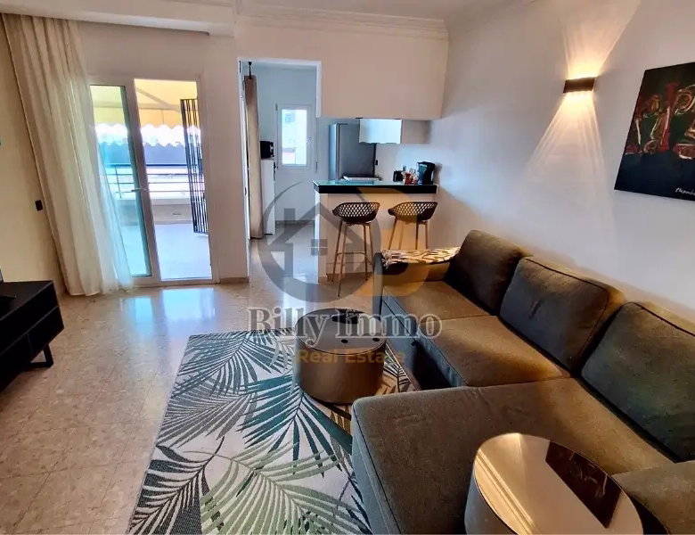 Studio à louer 59m Gauthier Salon-1